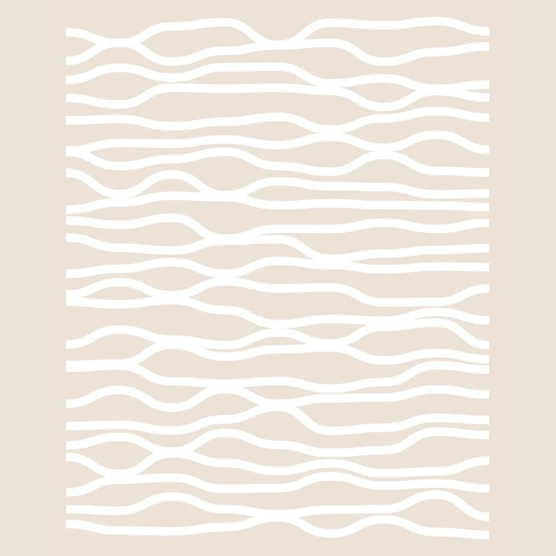 Zebra Wave Stripe Pattern