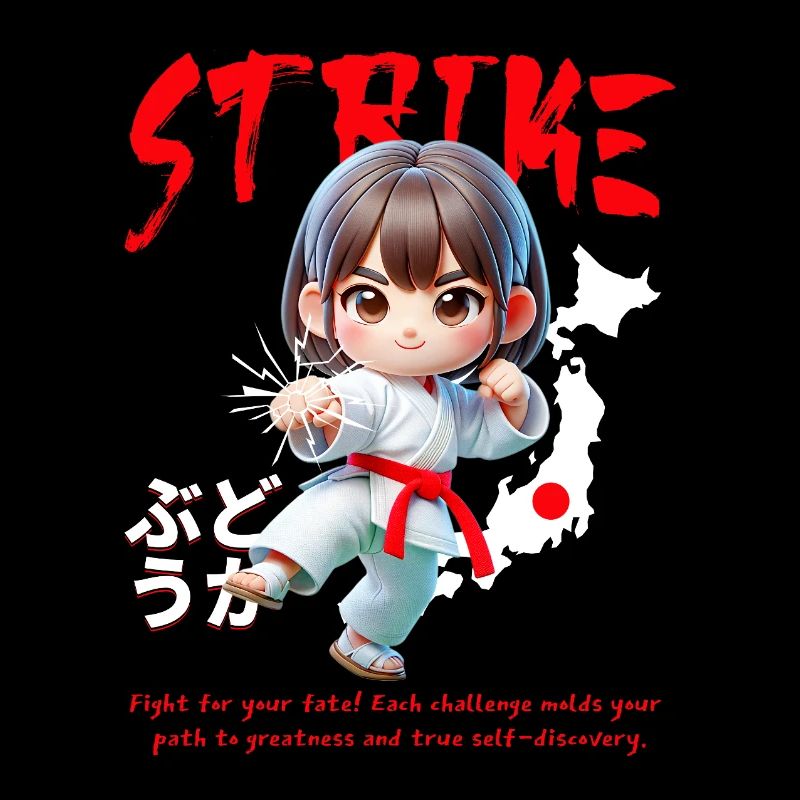 Chibi Karateheld Strike