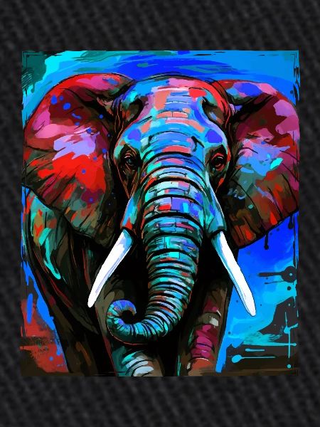 Portrait d’éléphant