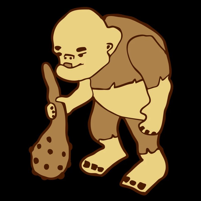 Monster Oger mit Keule