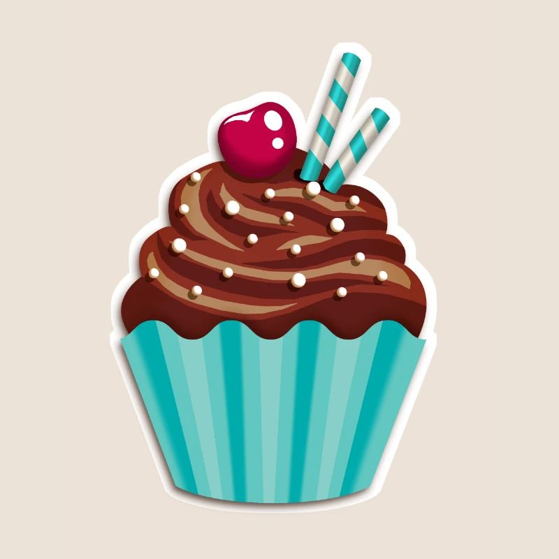 Cupcake - Muffin - Donut - Eis - Schokolade - DD