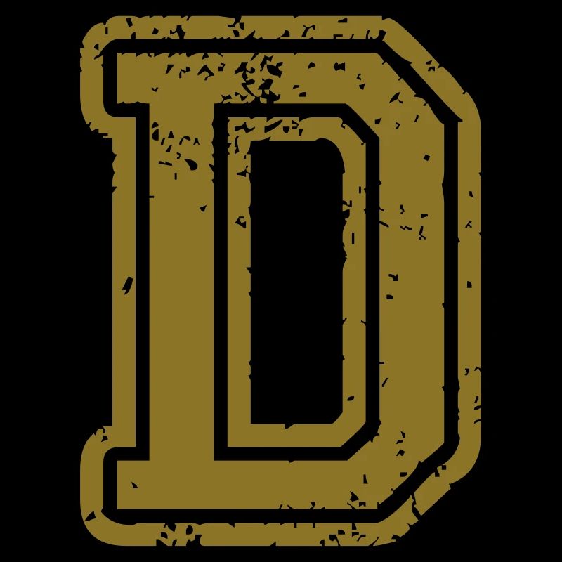 D - Buchstabe