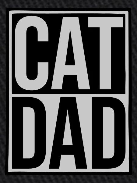 Shield Cat Dad Logo