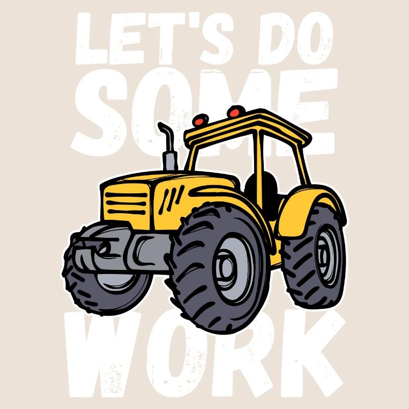 Bauernhof Bauer Traktor Statement Feld Schlepper