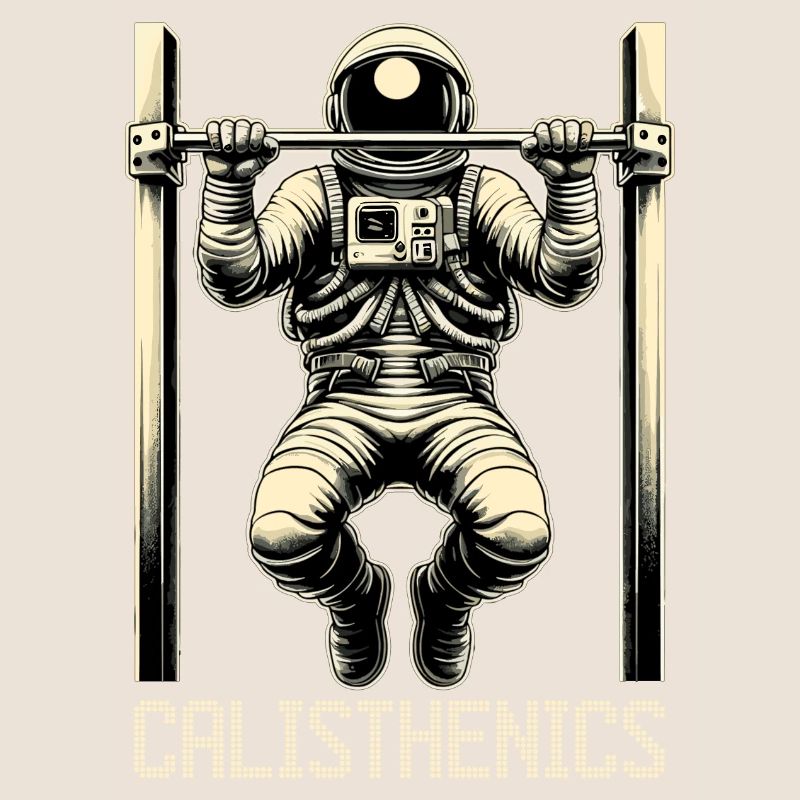 Calisthenics Astronaut Pull-ups Gift