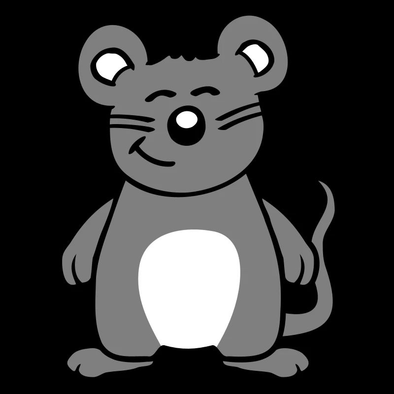 Mouse Mouse Cute Little Rat Rodent Friendly