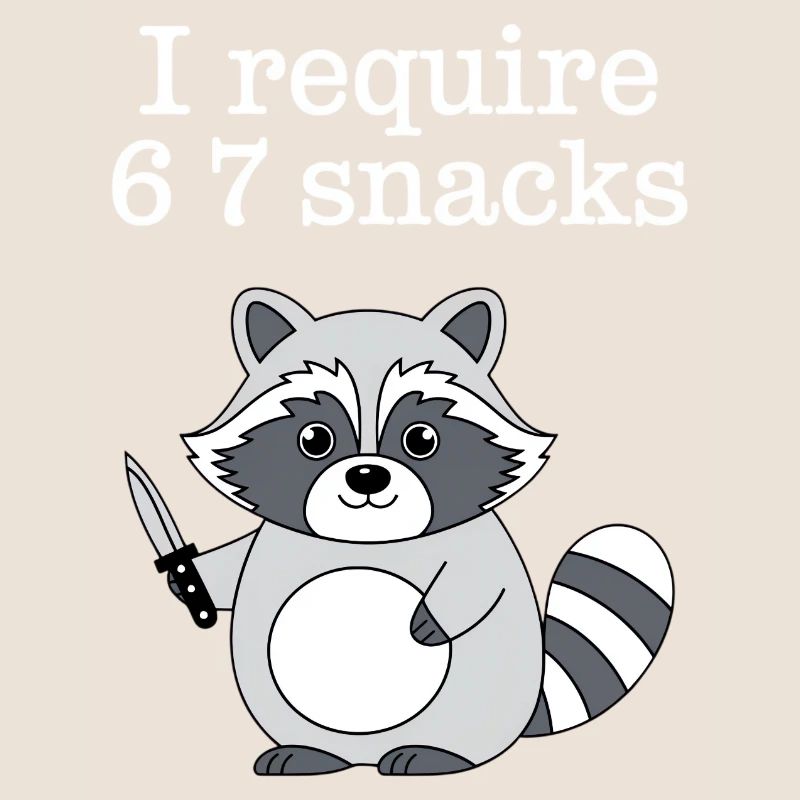 6-7 Internet Meme Cooler 6 7 Waschbär