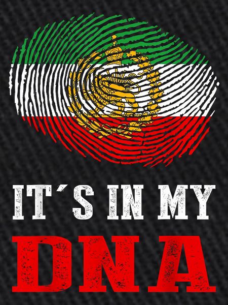 Drapeau de l’Iran ADN