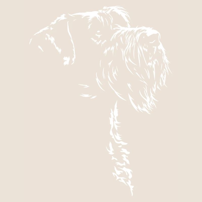 Silhouette de Schnauzer géant Chien Wilsigns