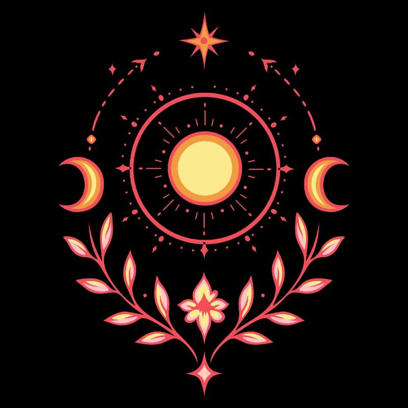 Midsummer Sun – Litha Pagan Design