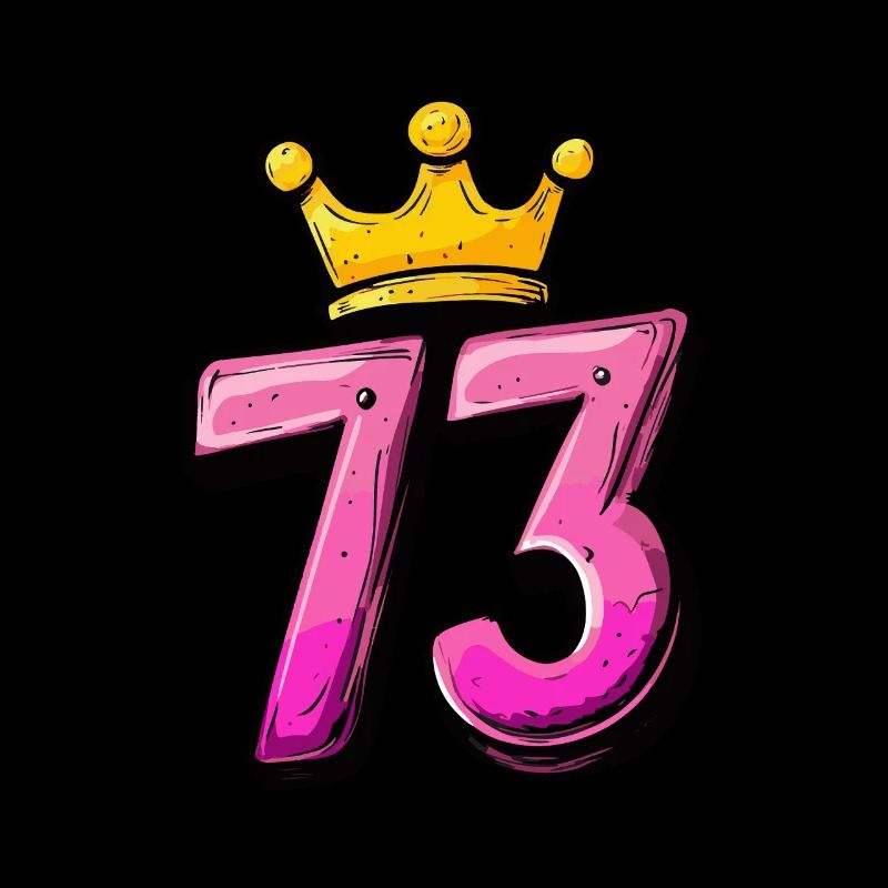 73 Numéro Jersey Couronne