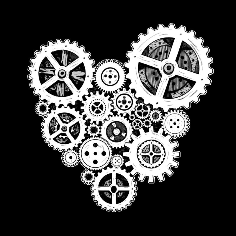 steampunk heart