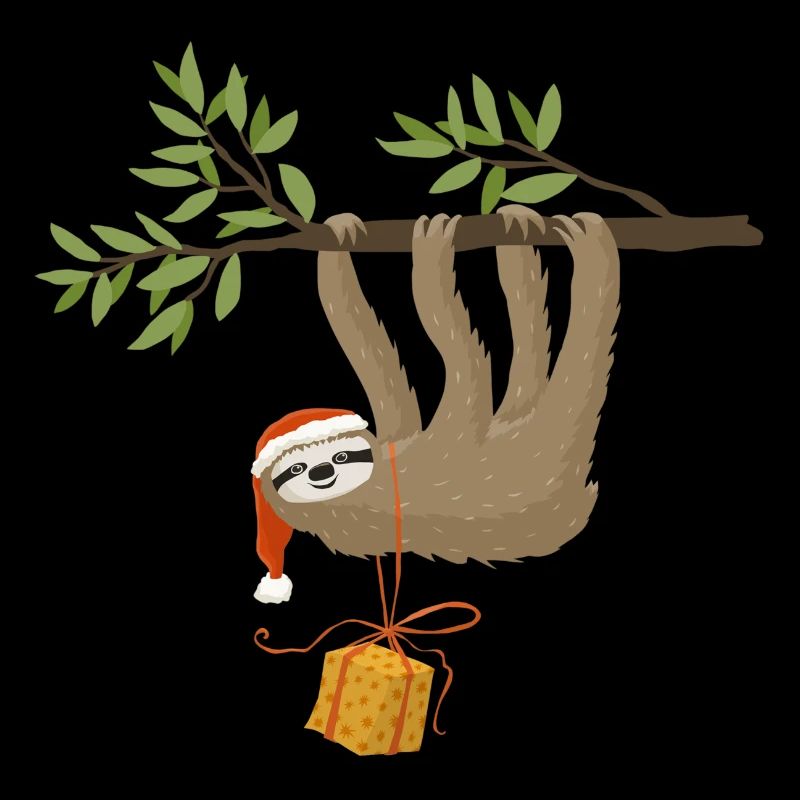 Weihnachtsfaultier
