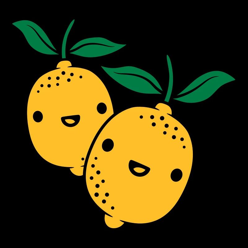 2 citrons kawaii