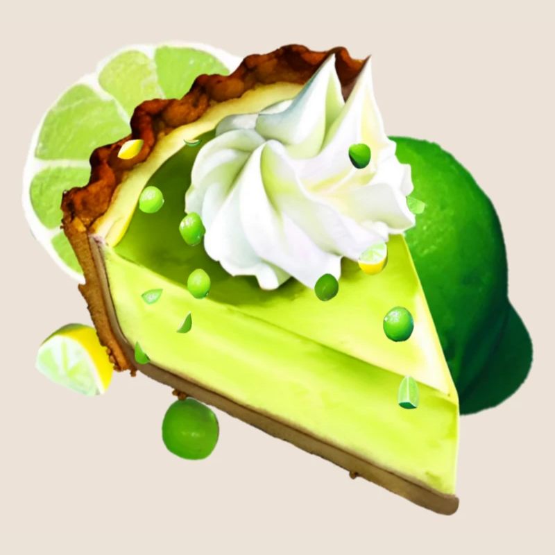 Lime Cake Piece Lime Cake