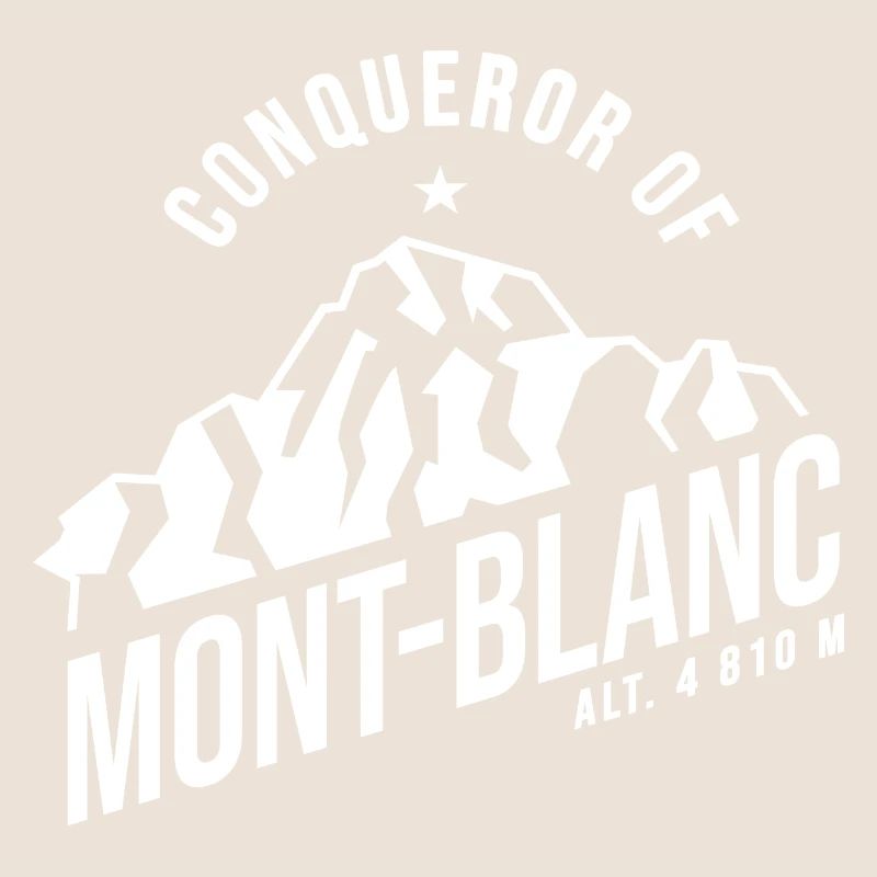 conquérant du Mont Blanc