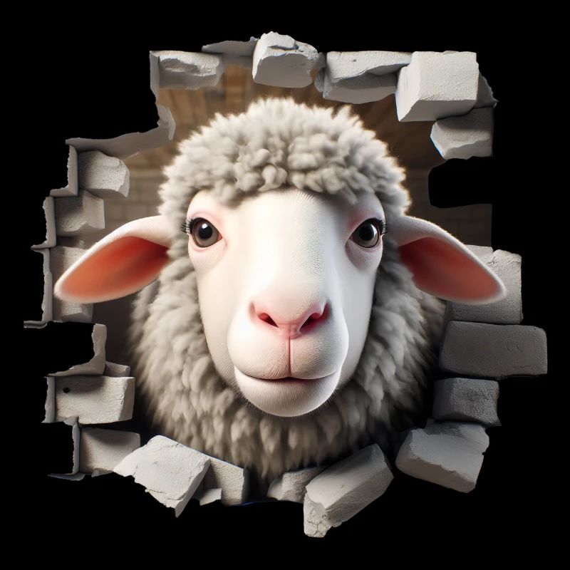 Tête de mouton dans le trou 2