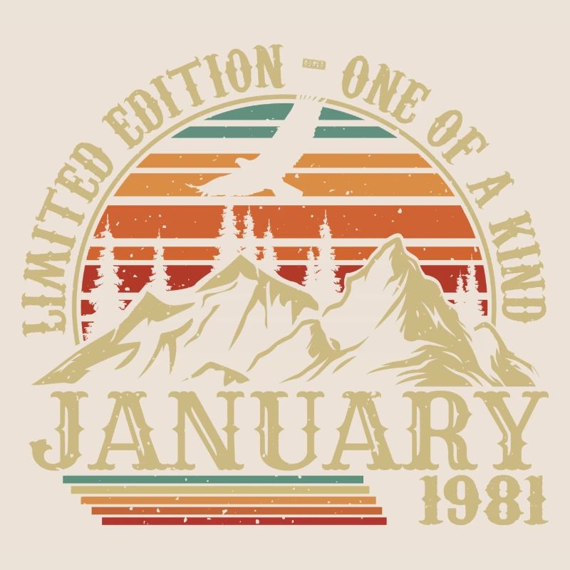 Januar 1981 - Januar 1981 Geburtstagsgeschenk