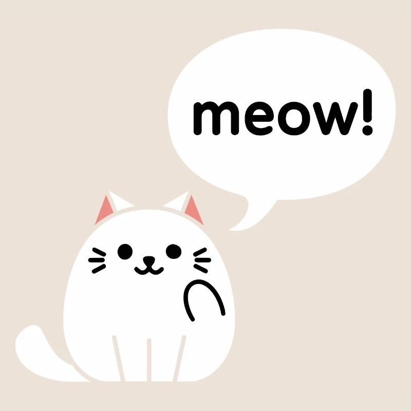Miaou! - Chat Kawaii mignon
