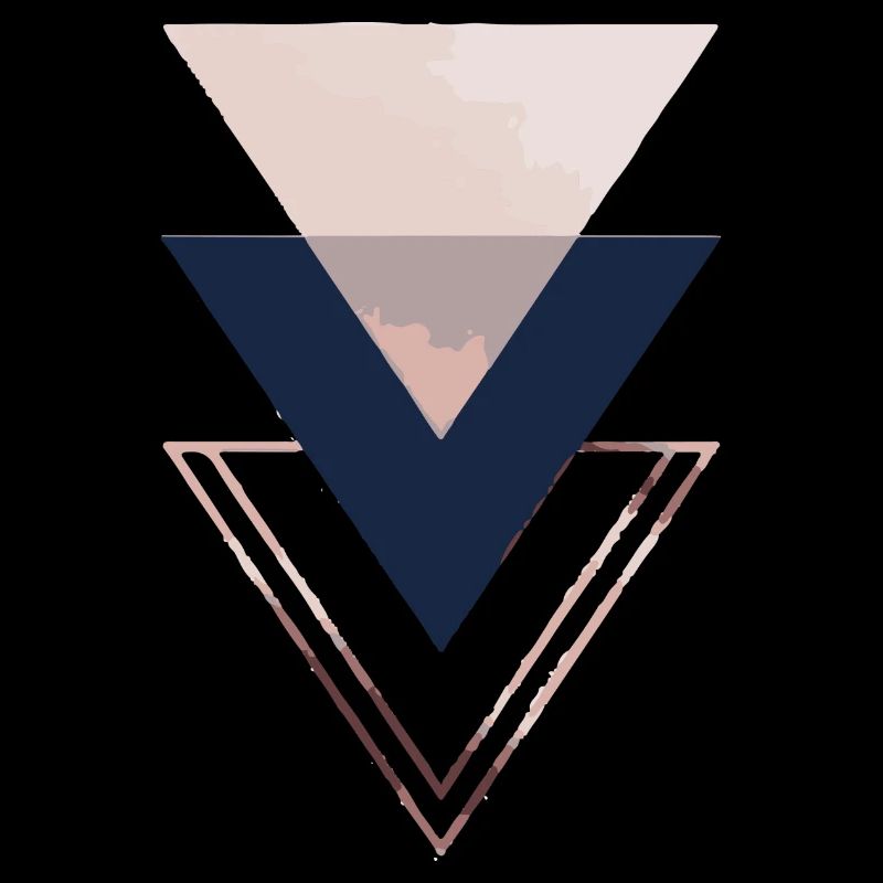 Triangles rose