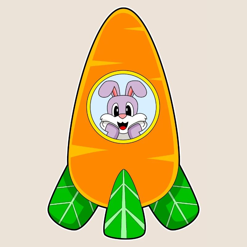 Rabbit Spaceship Space