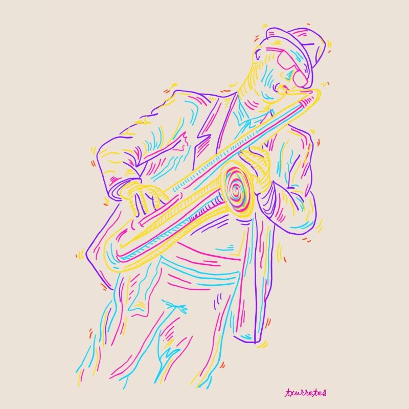 Saxophone jazz