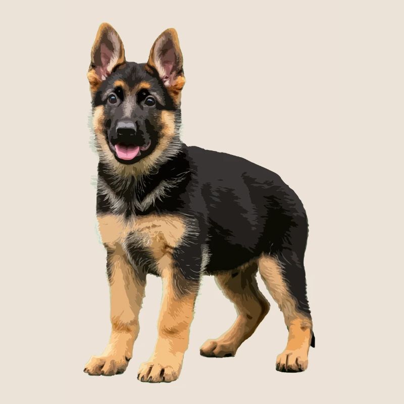 Deutscher Schäferhund Welpe echt
