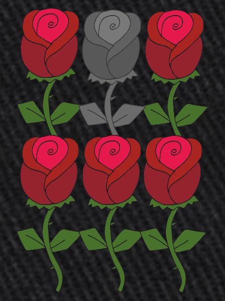 Rose Red Grey