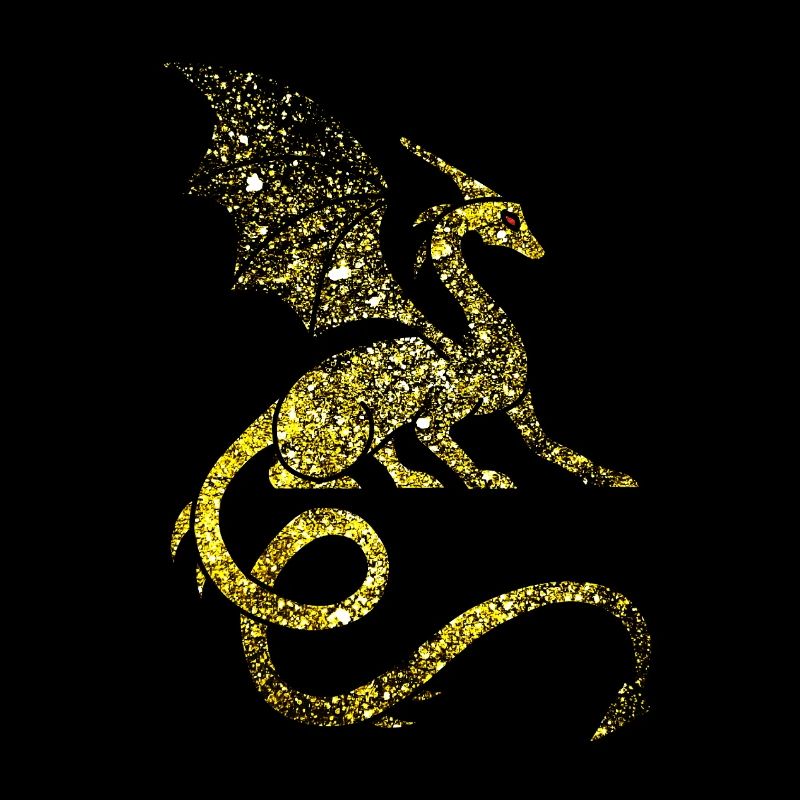 Kosmischer mittelalterlicher Drache