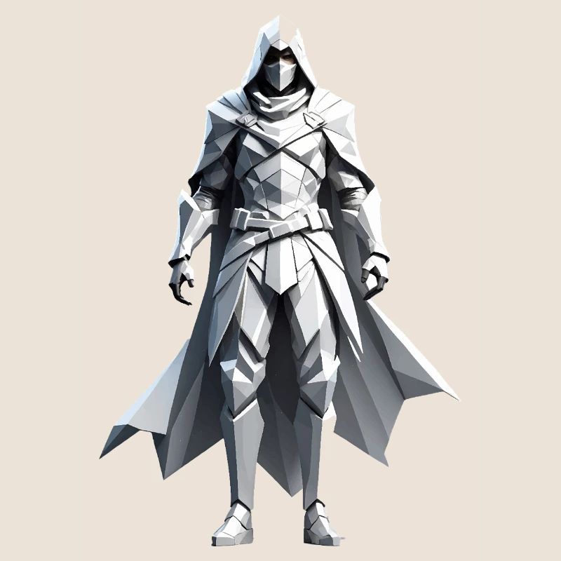 Assassin - Low Poly Videogame Design