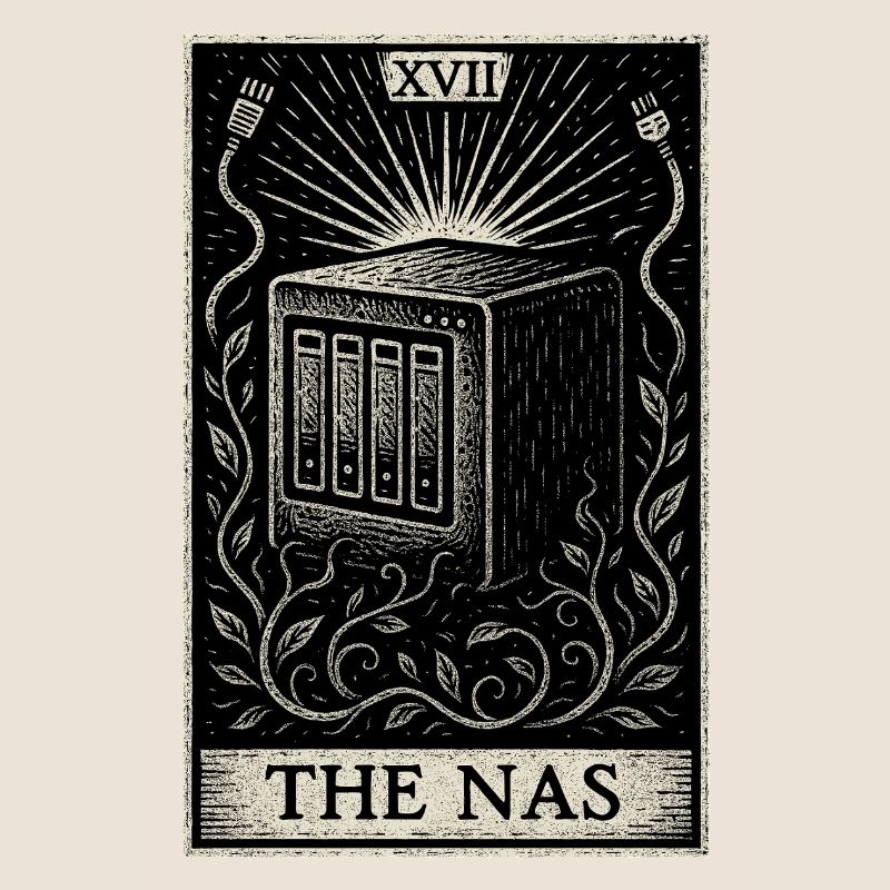 Datahoarding Tarot: Das Orakel der NAS