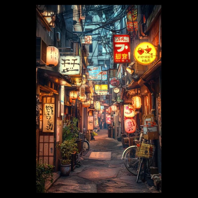 Nuit de Tokyo Lueur