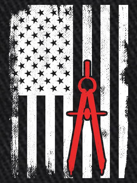 Architecture USA Drapeau