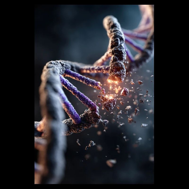 DNA Breakdown Explosion