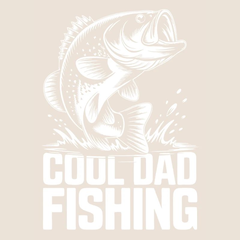Conception de canne à pêche cool pour papa