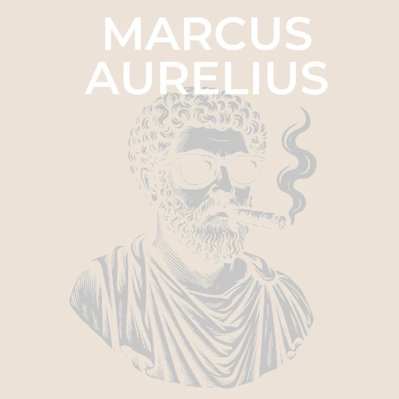 Marcus Aurelius Classical Philosopher Portrait 
