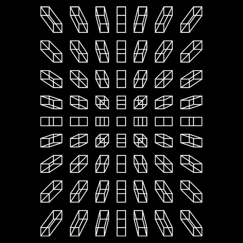 Hypno Bars: Pixels, Illusion & Retro
