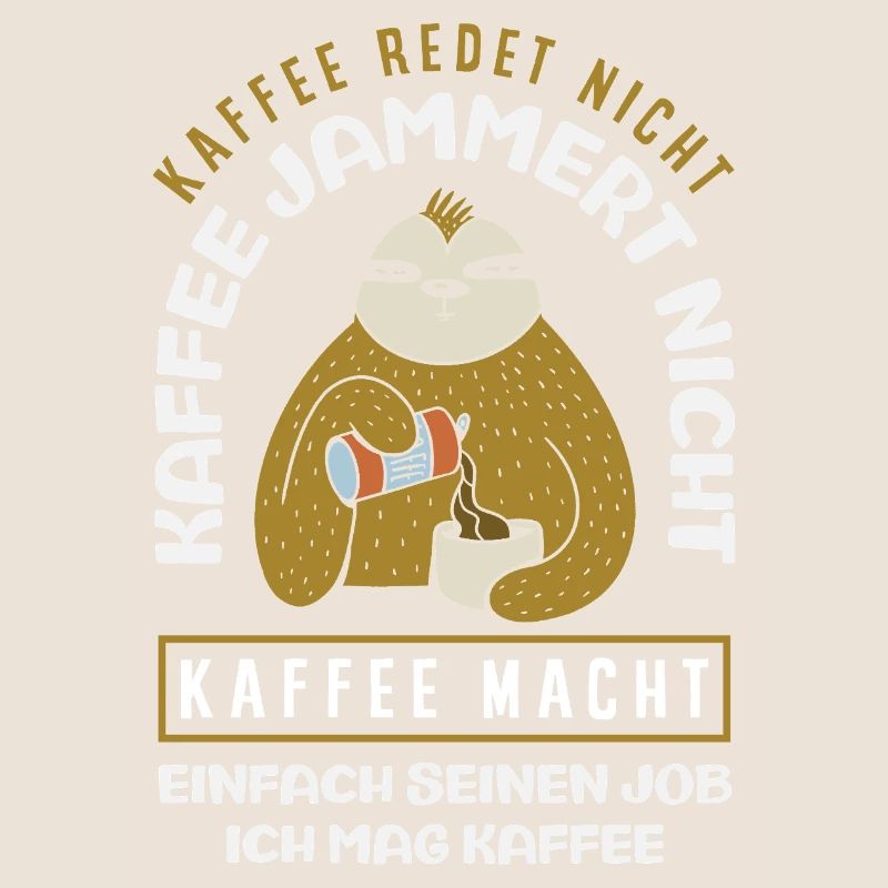 Coffee doesn't talk – I like coffee
