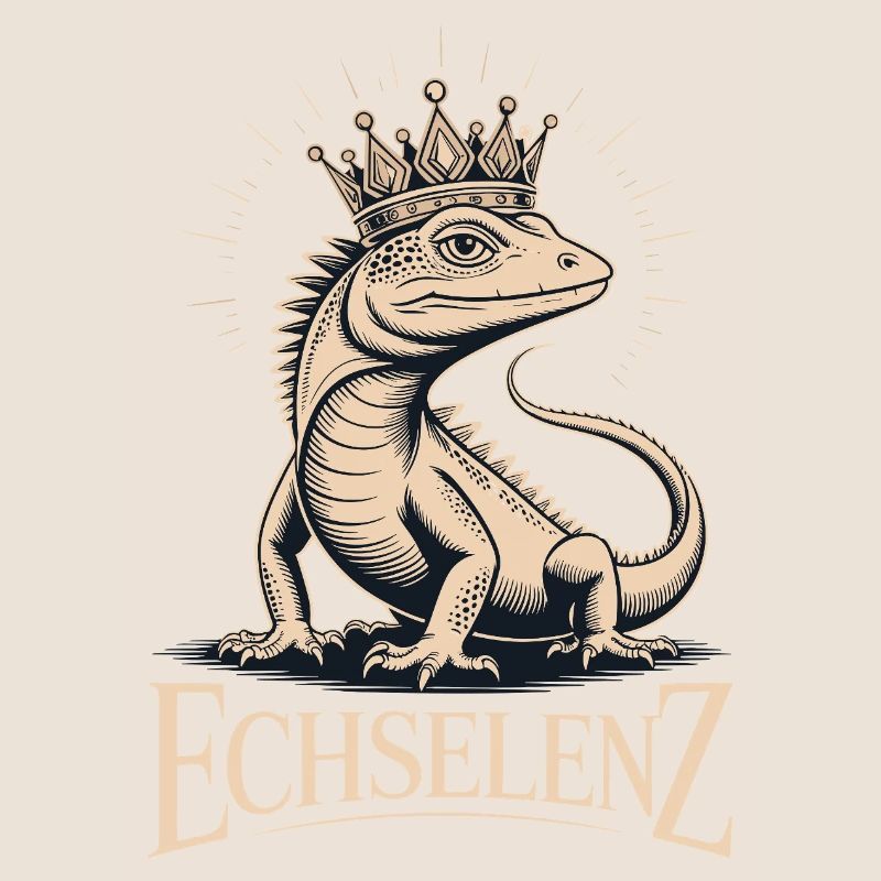 Echselenz Lustige Echse