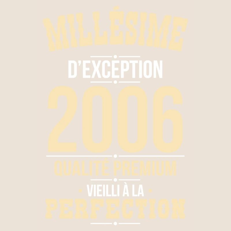 2006 – Millésime d’exception – Qualité premium