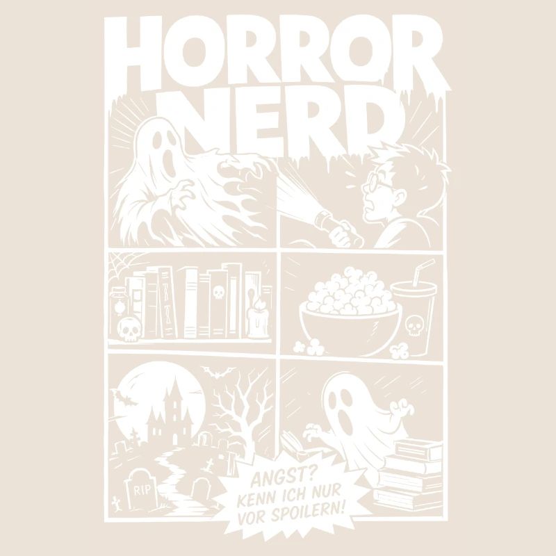 Horror Nerd Comic Spoiler Angst