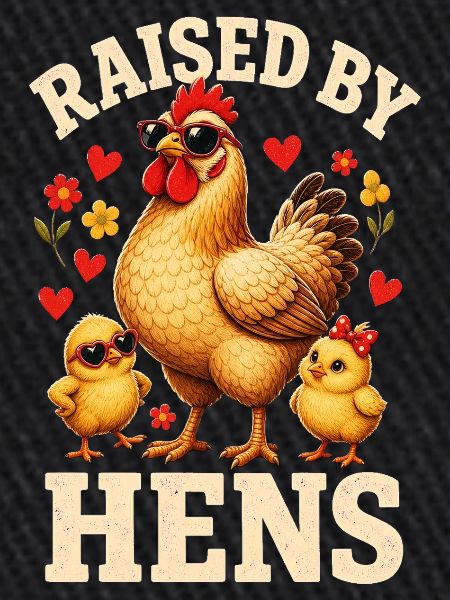RAISED BY HENS