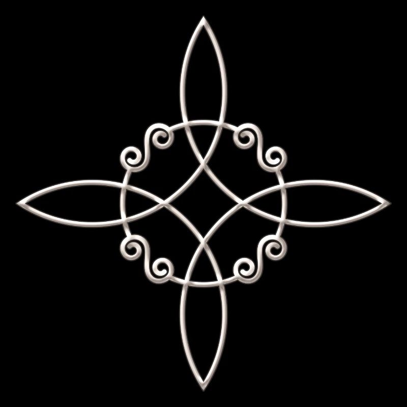 Witch`s Knot, Power of 4 elements - Binding Rune