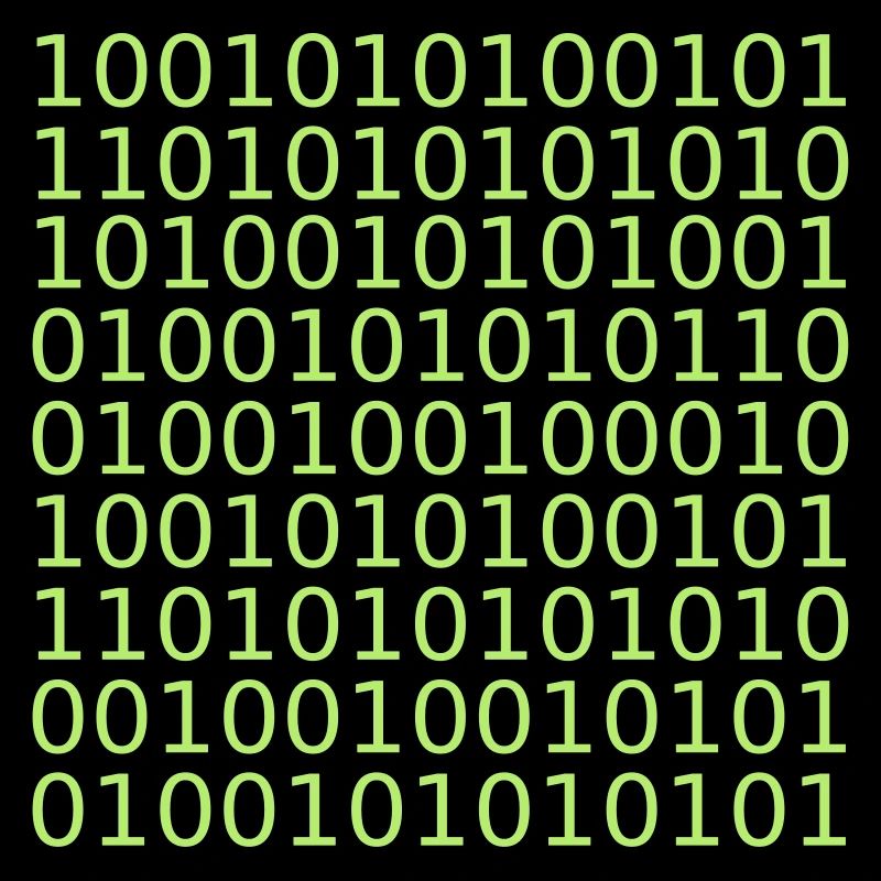 10010101 Zahlen muster hacker computer programmier