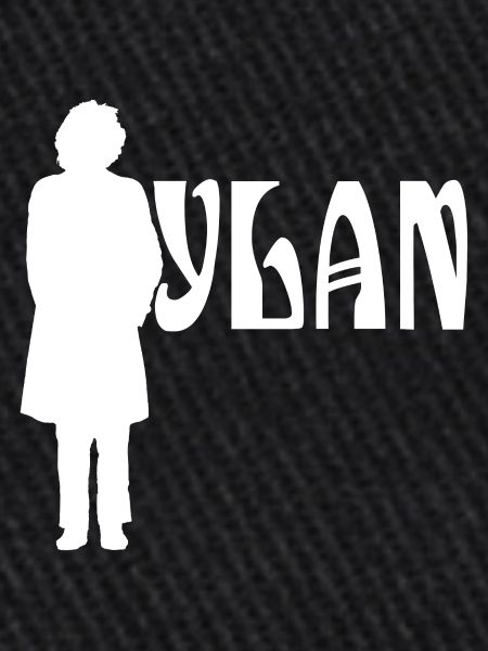 Silhouette White Bob Dylan