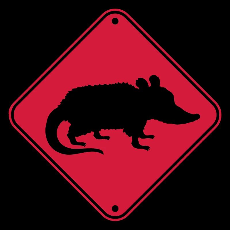 Shield Danger Opossum