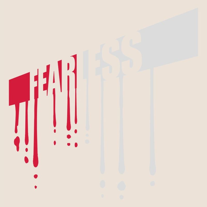 Conception de citation de texte intrépide