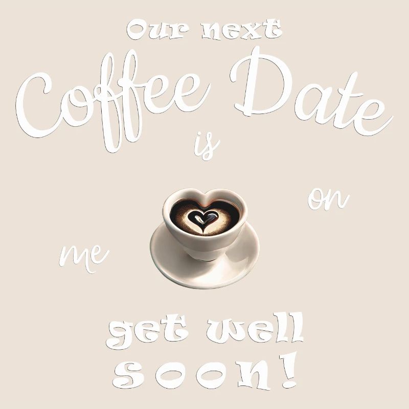 Gute Besserung, der nächste Kaffee geht auf mich