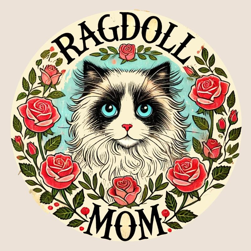 Ragdoll Katze Mama