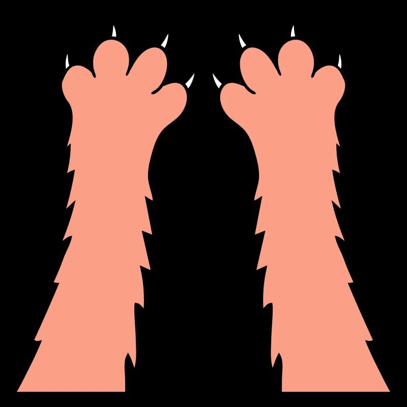 Cats, claws, paws, paws, sharp claws, scratching